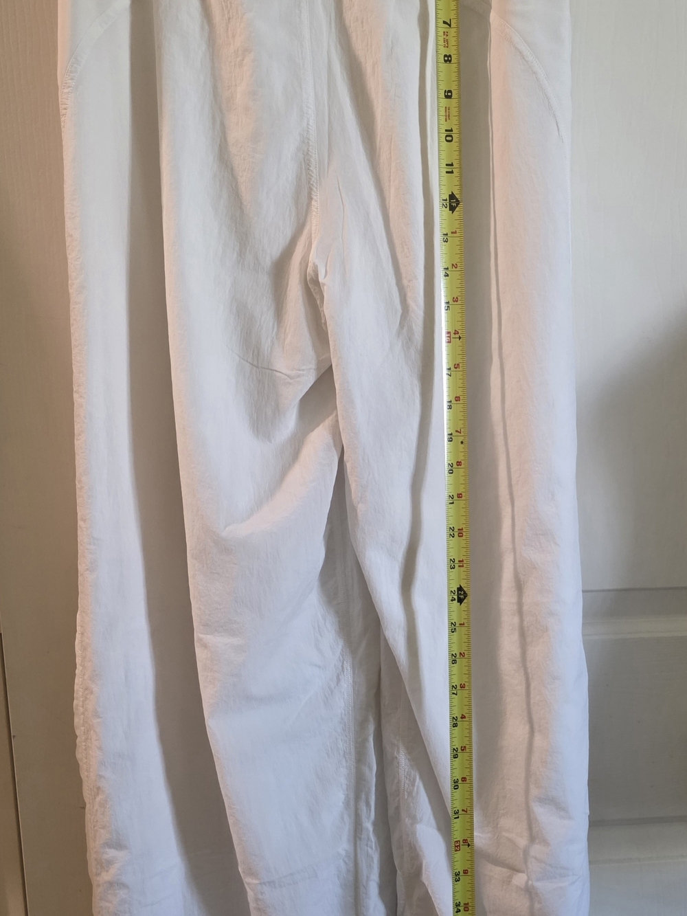ALOHA Collection White Wide-Leg Pull-On Pants - Picture 8 of 9